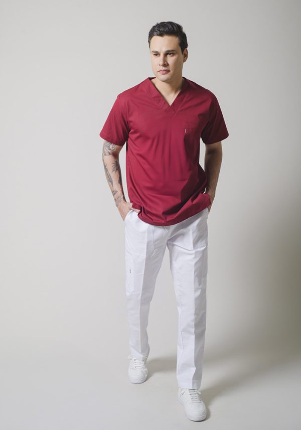 PANTALÓN QUIRÚRGICO  BLANCO 1006