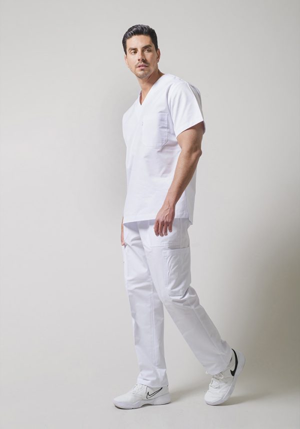 SCRUBS CLÁSICO BLANCO 1009