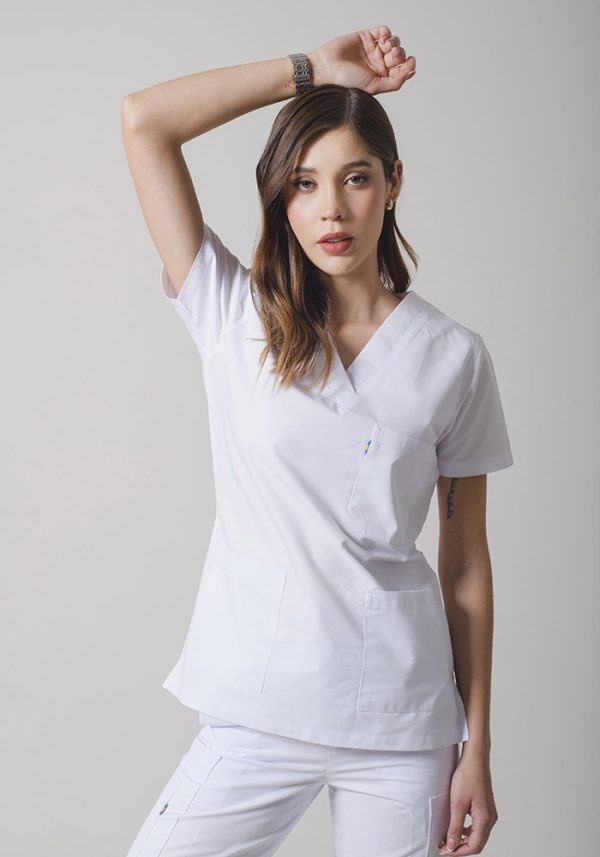 SCRUBS CLÁSICO BLANCO 2010