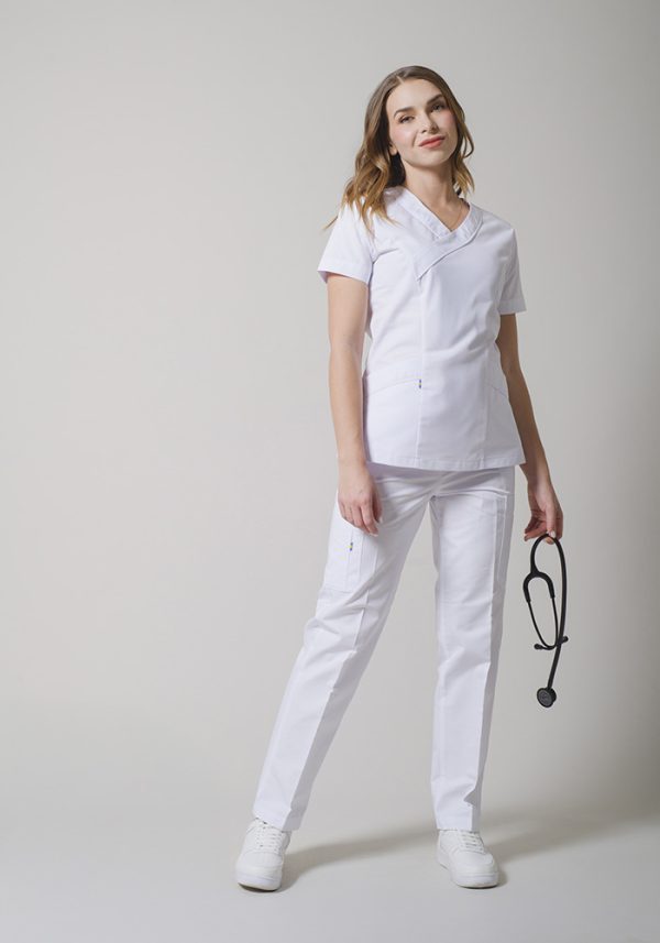 PANTALÓN QUIRÚRGICO BLANCO 3004